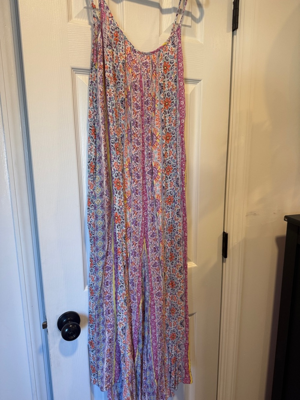 Women’s floral boho jumpsuit